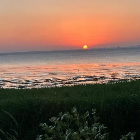 Nieuw In 2025! Modern Aan De Waddenzee 펜션