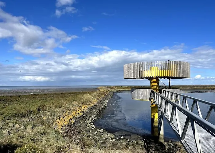 Nieuw! Modern Aan De Waddenzee 度假居 Westerland